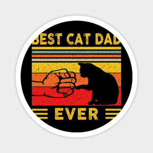 Best cat dad ever Magnet